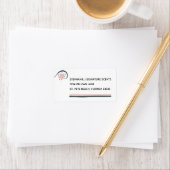 Essential Oils Personalised Return Address Etiket (Insitu)