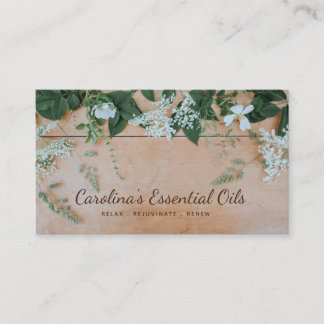 Essential Oils Slogans Visitekaartjes