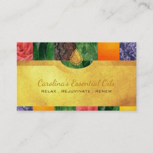 Essential Oils Slogans Visitekaartjes
