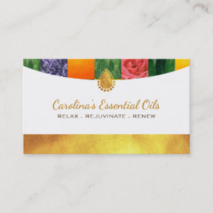 Essential Oils Slogans Visitekaartjes