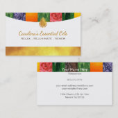 Essential Oils Slogans Visitekaartjes (Voorkant / Achterkant)