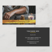 Essential Oils Slogans Visitekaartjes (Voorkant / Achterkant)