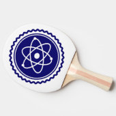 Essential Science Blue Atomic Badge Tafeltennisbatje (Zijkant)