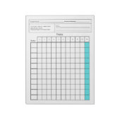 Essential Speed Tool: leeg gegevensblad (proefvers Notitieblok (Gedraaid)