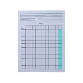 Essential Speed Tool: leeg gegevensblad (proefvers Notitieblok (Gedraaid)