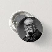 Essential Walt Whitman Portret Ronde Button 3,2 Cm (Voorkant /achterkant)