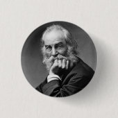 Essential Walt Whitman Portret Ronde Button 3,2 Cm (Voorkant)