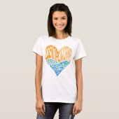 Essential Worker Heart Art T-shirt (Voorkant volledig)