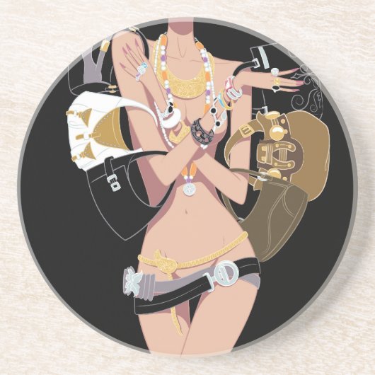 Essentials Black Onderzetter (Voorkant)