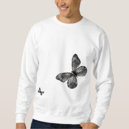Essentials of Leisure met Butterfly Print Trui