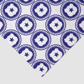 Essentieel ・ Eerste Responder Blue Police Badge Tissuepapier (Detail)