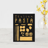 Essentiel Italie Carte pour notes - Pâtes italienn (Fleur jaune)