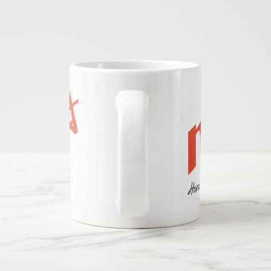 Essentiële Brew Grote Mok (Achterkant)