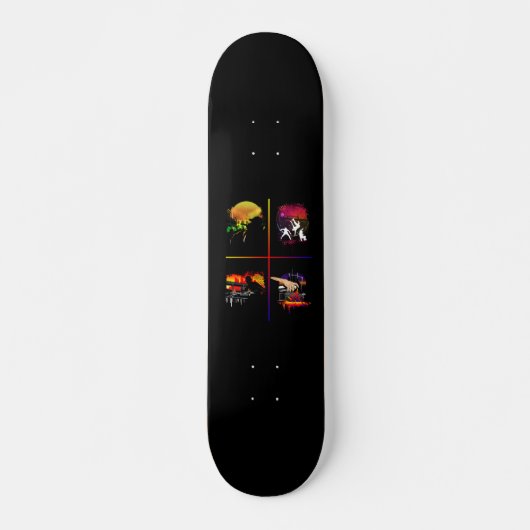 Essentiële elementen skateboard (Voorkant)