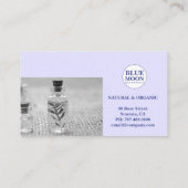 Essentiële oliën Natuurlijke Wellness Visitekaartje (Achterkant)