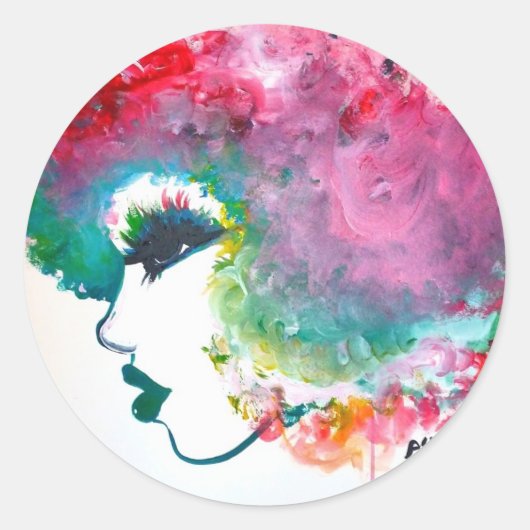 Essentiële Ronde Sticker (Voorkant)