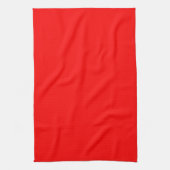 Essentiels de serviette de cuisine rouge solide du (Vertical)