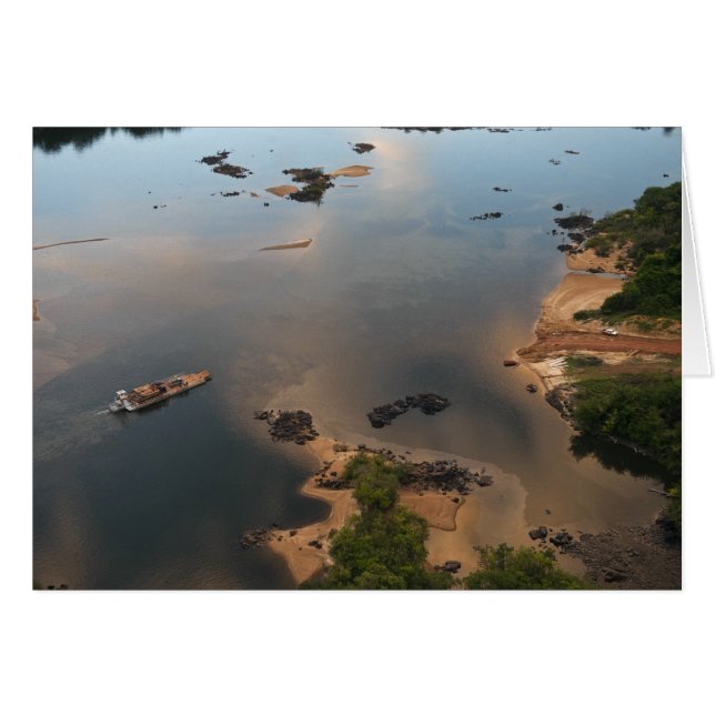Essequibo-rivier, langste rivier in Guyana, en 2 (Voorkant Horizontaal)