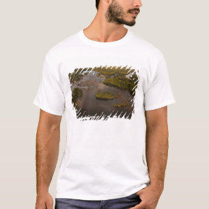 Essequibo-rivier, langste rivier in Guyana, en 4 T-shirt