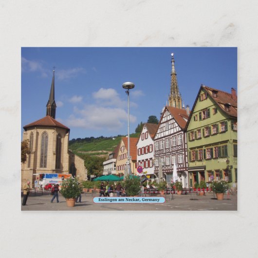 Esslingen am Neckar, Duitsland Briefkaart (Voorkant)