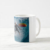Essuyage de surfeur au Wedge - Tasse (Devant droit)