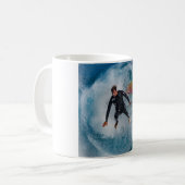 Essuyage de surfeur au Wedge - Tasse (Devant gauche)