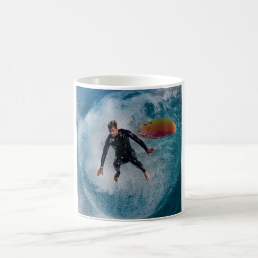 Essuyage de surfeur au Wedge - Tasse (Centre)