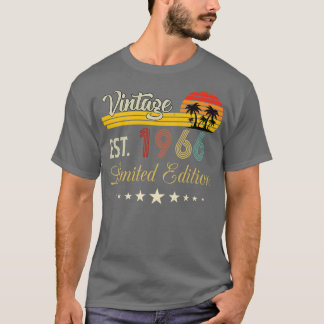  EST 1966 Limited Edition Verjaardag T-shirt