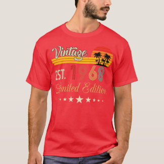  EST 1968 Limited Edition Verjaardag T-shirt
