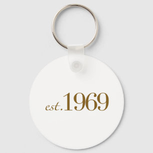 Est 1969 sleutelhanger