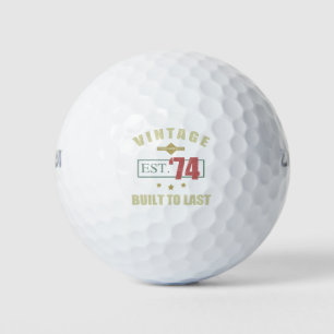 Est. 1974 50ste verjaardag Golfballen