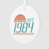 Est. 1984 Vintage De 40 Ans (devant)