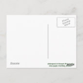 Est-ce déjà lundi ? Carte postale Chipmunk (Dos)