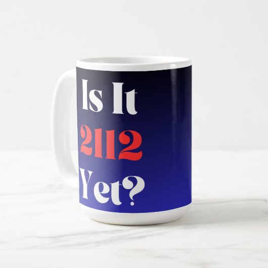 Est-Ce Encore 2112 ? 15 oz. Café Mug (Devant gauche)