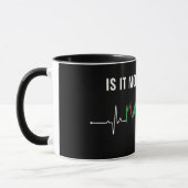 Est-ce lundi ? Amusant marché Stock de trading Mug (Gauche)