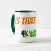 "Est-Ce Mauvais ?" Café Mug (Devant gauche)