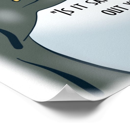 Est-Ce Que C'Est Épargné De Sortir Pourtant Poster (Coin)