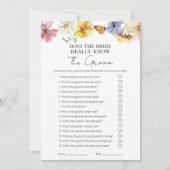 Est-Ce Que La Mariée Connaît Vraiment La Carte De (Devant)