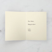 Est-ce qu'il finira jamais la carte de voeux (Intérieur)