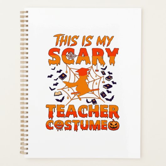 Est Costume d'enseignant effrayant Halloween Sorci (Devant)