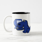 EST la tasse de dinosaure de programmeur de COBOL (Gauche)