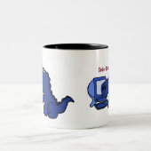 EST la tasse de dinosaure de programmeur de COBOL (Centre)