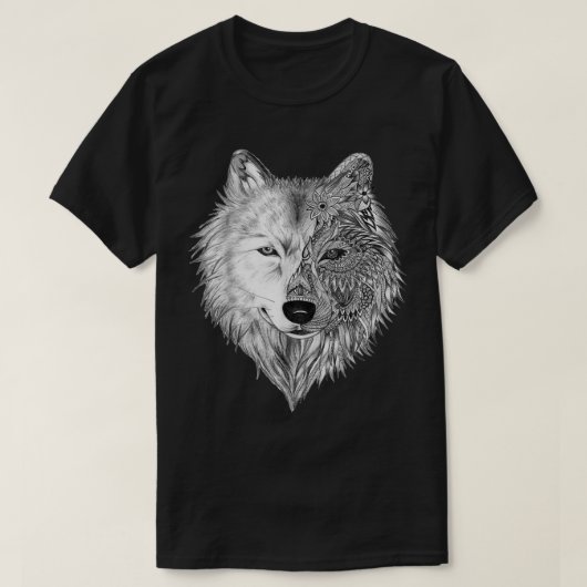 est mon T-shirt loup (Design devant)