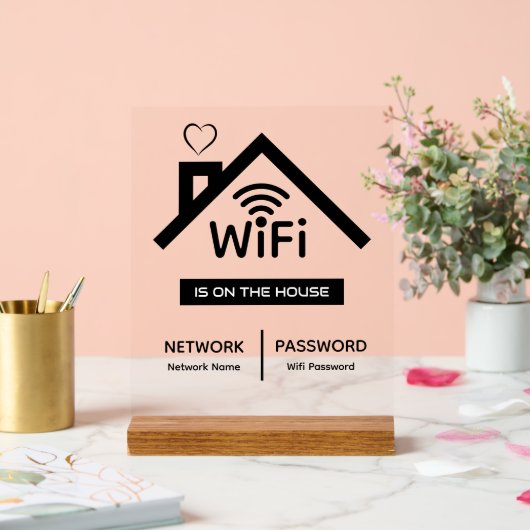 Est Sur Le Mot De Passe Wifi De La Maison (Mariage)