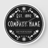 Established Business Name, Decorative Grote Klok (Voorkant)