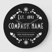 Established Business Name, Decorative Grote Klok (Voorkant)