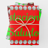 Estaciones ¡Saludos ! Pack papier Tres (En situation)