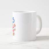 estados unidos latte mug (Devant droit)
