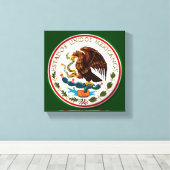 Estados Unidos Mexicanos Canvas Afdruk (Insitu (Houten vloer))