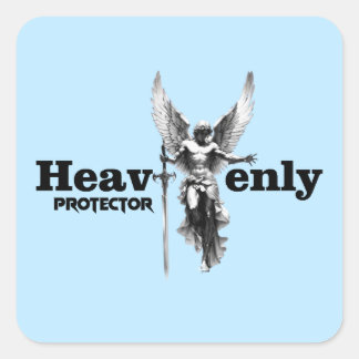 Estampa Anjo - Heavenly Protector - Adesivo Vierkante Sticker